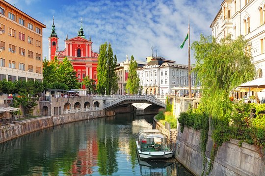 Explore the historic and vibrant center of Ljubljana