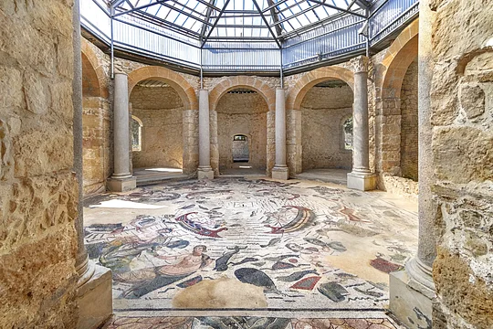 Marvel at the mosaics of Villa Romana del Casale