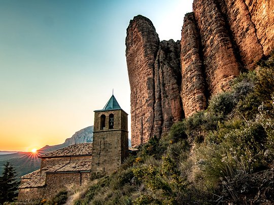 A charming town next to the Pyrenees