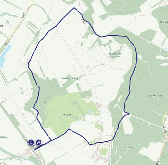 10K Route: Tring, Chiltern Hills