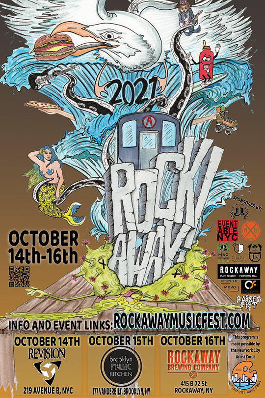 ROCK! AWAY! MUSIC FEST! 11 BANDS FROM NOON TIL 10PM! ANGELO MOORE (OF FISHBONE) • BUTTERBRAIN  • THE BLACK WIDOWS • LOW RATS • SEX RAYS • STRANGE NEIGHBORS • HAYBABY • SOCIAL CREATURES • KARABAS BARABAS • CONTROL THE SOUND • SHADOW MONSTER • YOU WANT MILK