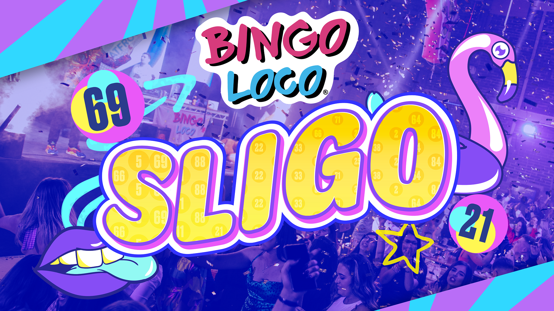 artwork for bingo loco show in sligo