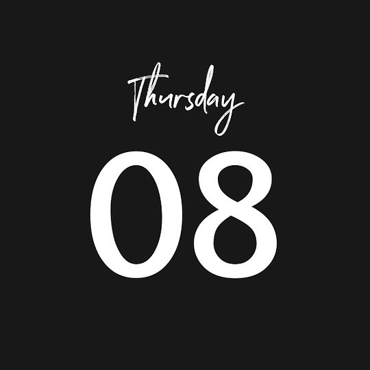 THURSDAY 08/05/2025