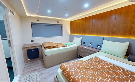 Cabin 5  (2nd Deck Large Double En-Suite)