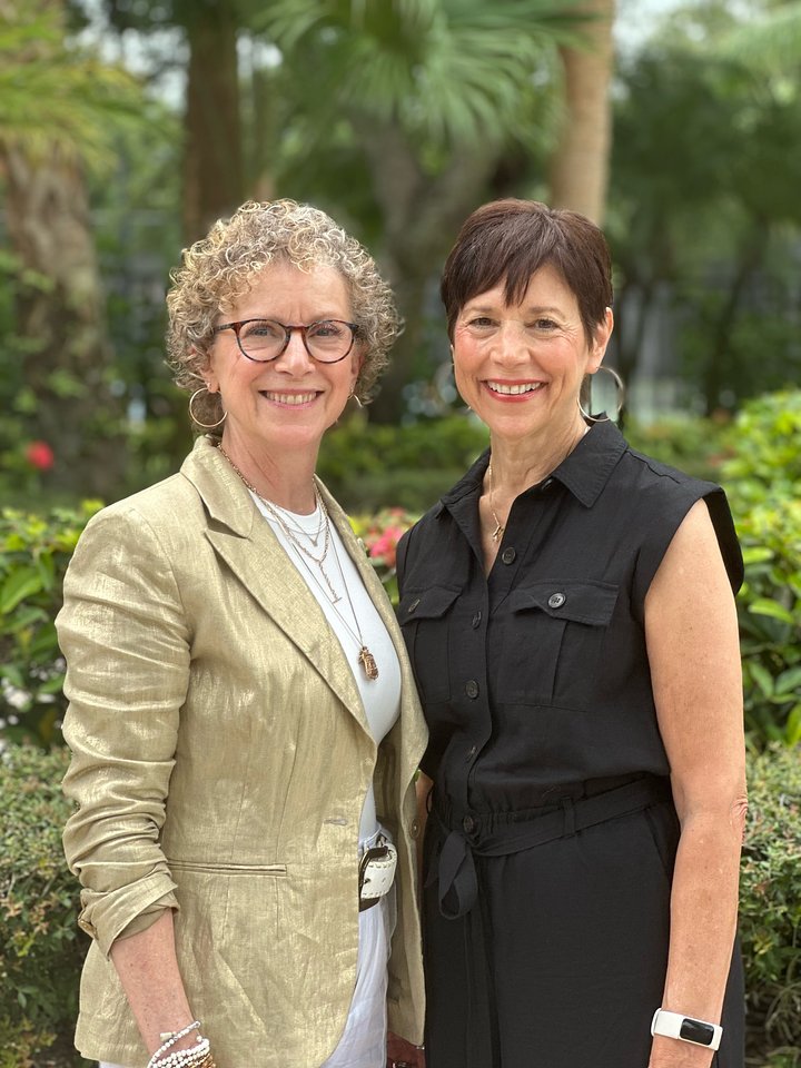 Jackie Lesser (left) & Cheryl Shapero (right)