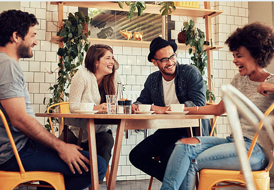 Less lonely work days. Make new connections