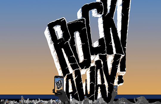 PLEASE SUPPORT THE MUSICIANS, ARTISTS, AND ROCK! AWAY! 