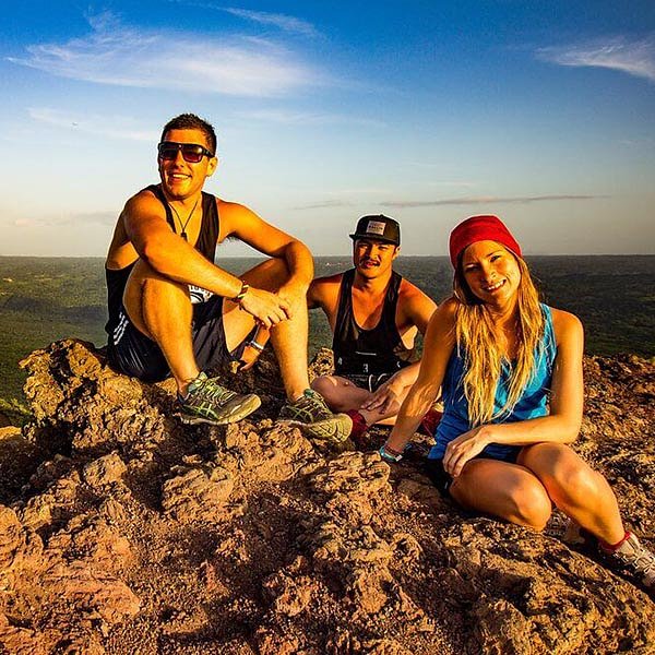Travellers after finishing ometepe island volcano trek_travel Nicaragua