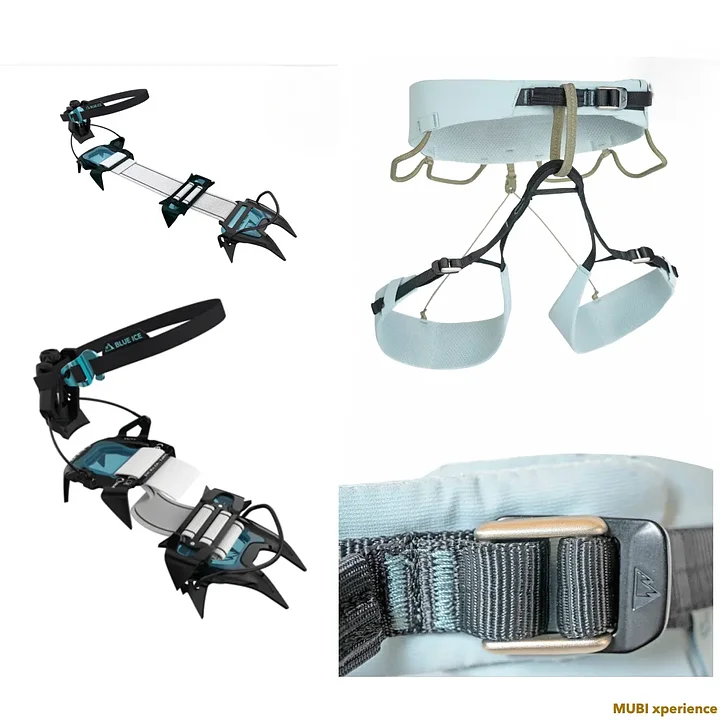 Baudrier - Crampons - Longe (prêt)