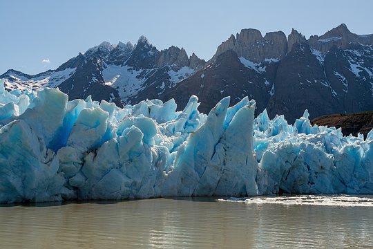 Take an exhilarating boat ride to the Grey Glacier