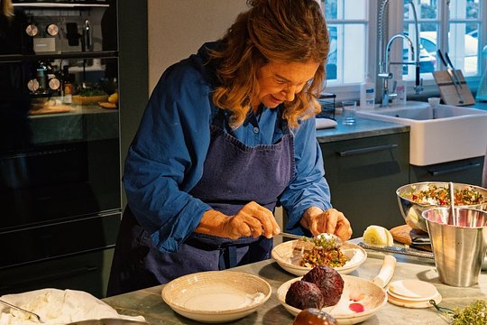 Learn how nourishing food can support health and longevity in a private cooking class
