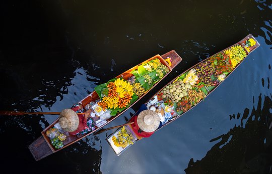 Treasures of Thailand: Floating Hotels, Temples & Markets