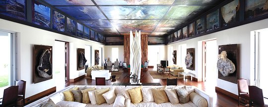 Stay in a five-star, art-inspired, estate, set on miles of private land