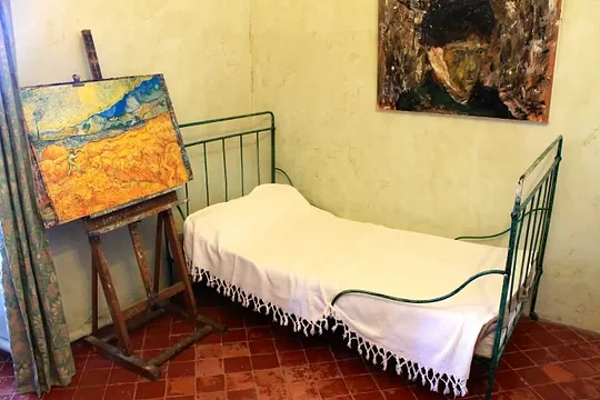 Snap photos of Van Gogh’s room at the Monastery in St. Remy