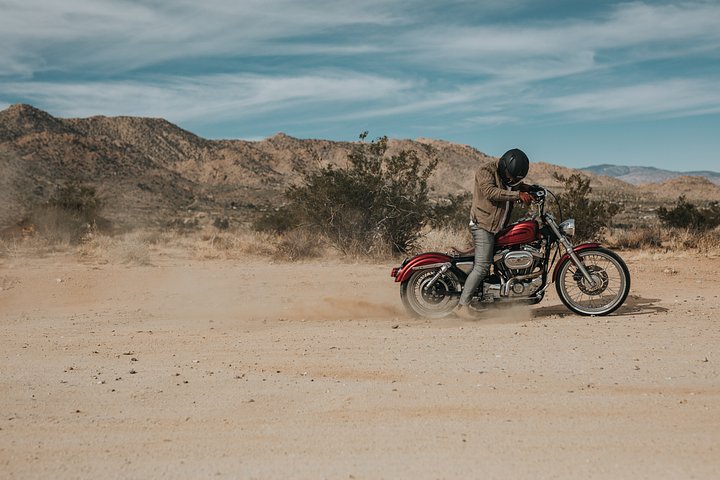 Sunset Harley Ride