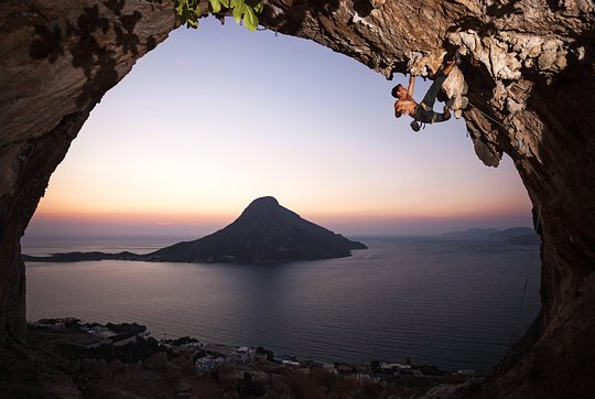 Climbing history in Kalymnos