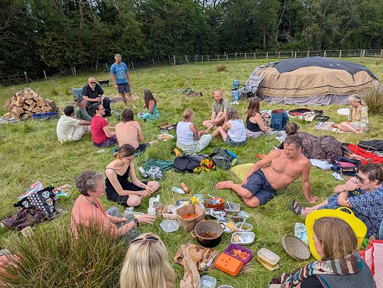 Camping on friday. 