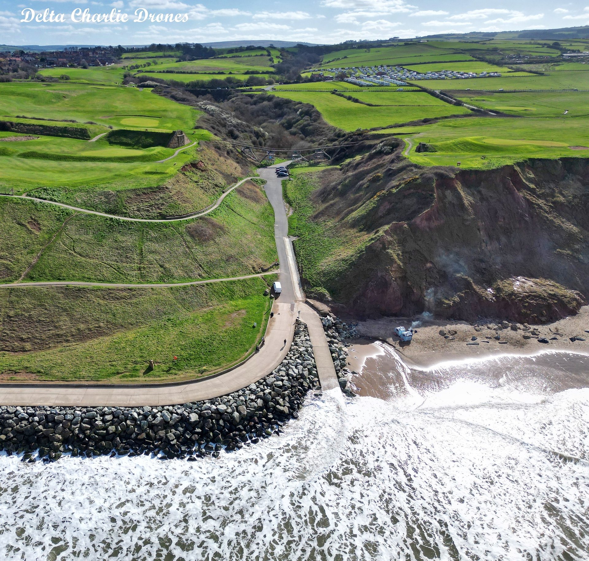 Upgang Beach AKA The Ravine AKA Happy Valley