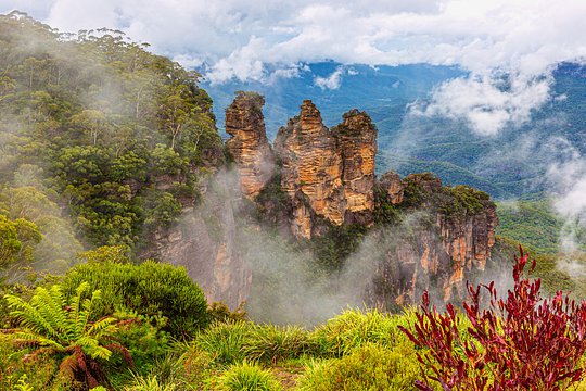 Visit the majestic Blue Mountains