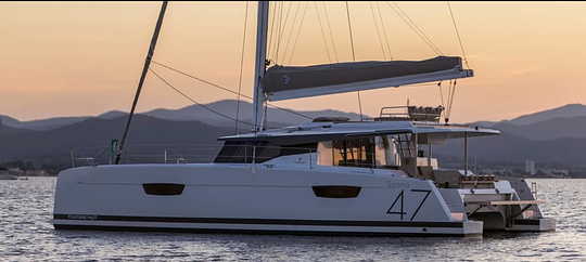 Why a catamaran is particularly suitable for kitesurfing cruises:
