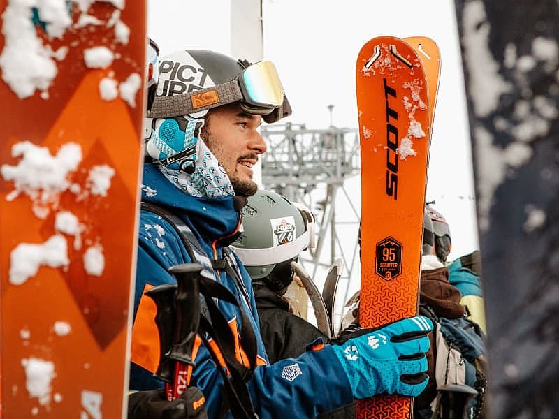 Ski Lifts in Les Deux Alps at Rise Festival