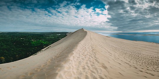 See the tallest sand dune in Europe