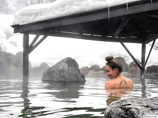 Ski Day #2 and Natural Hot Springs