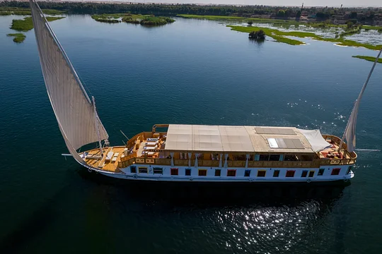 Dahabiya Classic Sailing Ship - The Nile 