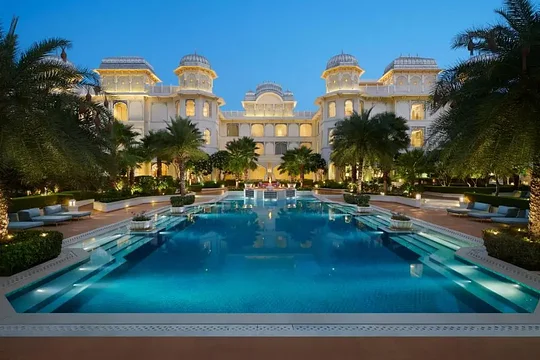 Stay in beautiful 5-star hotels throughout your journey