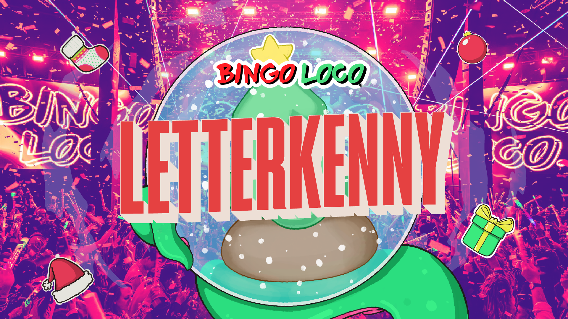 artwork for bingo loco show in killarney