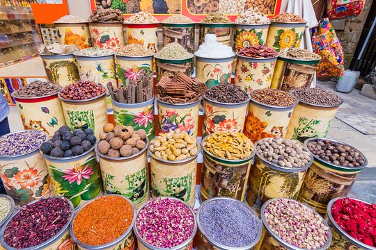Shop the Gold & Spice souks 