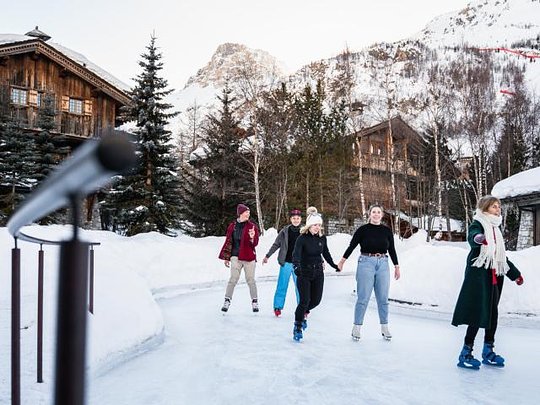 Alpine Elegance on Ice