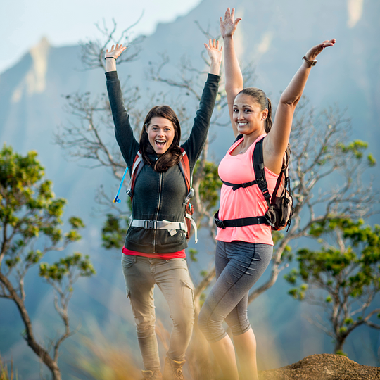 Hike with new friends