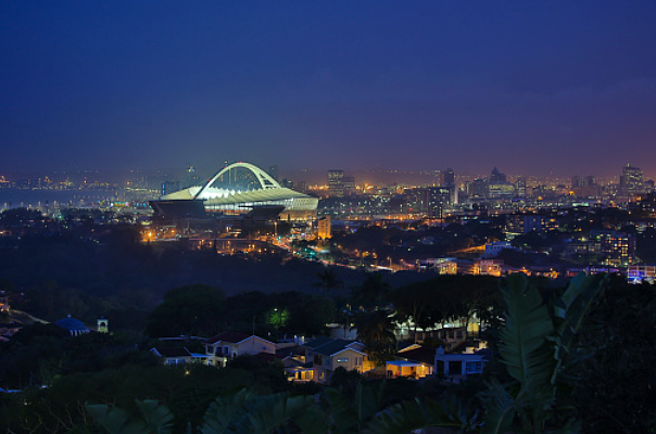 MabhidaStadiumatNight