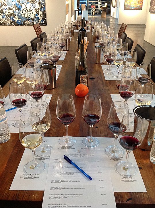 Enjoy and Evening of Art & Wine with Grapeseed Wine Maker at the Paul Mahder Art Gallery