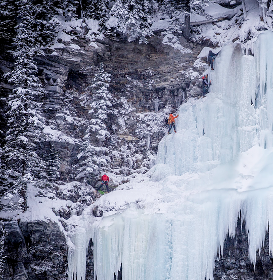 Ice climbing