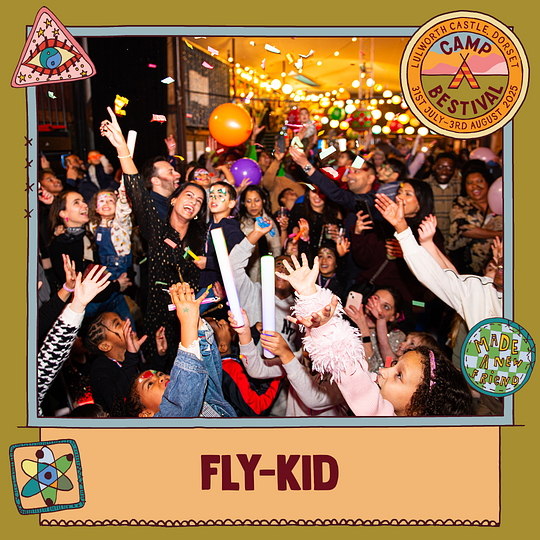 FLYKID AT CAMP BESTIVAL 2025