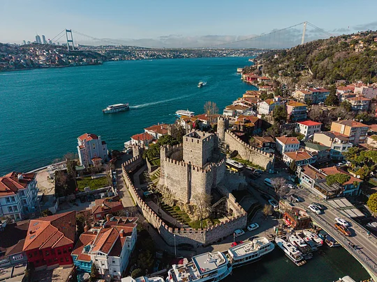 Cruise down the Bosphorus on a private yacht
