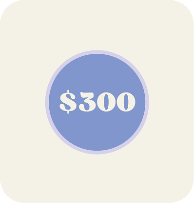 $300 gift voucher
