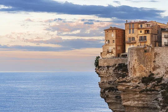 Wander the historic. cliffside town of Bonifacio
