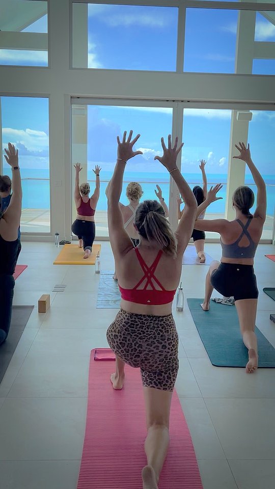 Daily Movement Classes Overlooking Sapodilla Bay
