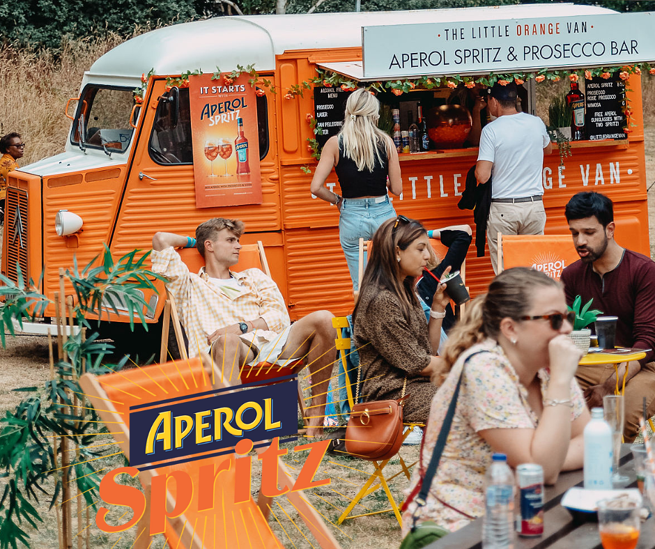 THE LITTLE ORANGE VAN