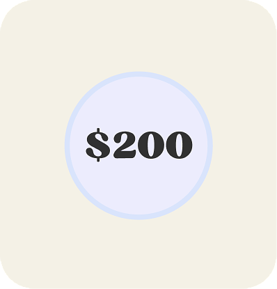 $200 gift voucher