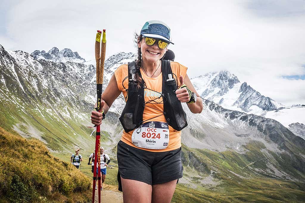 Preparing for a mountain race