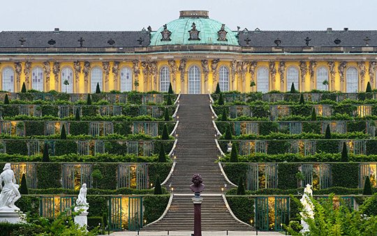 Explore the Sanssouci Palace and Gardens in Potsdam