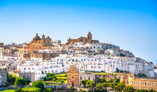 Explore the white washed village of Ostuni