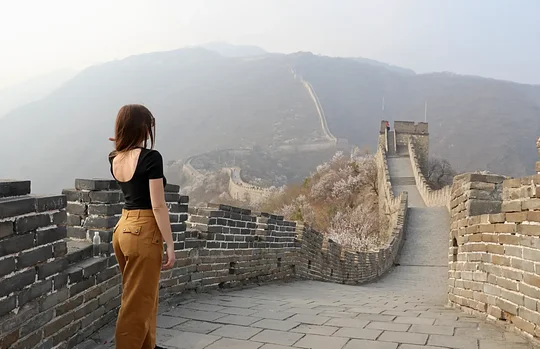 Hike, gondola, and toboggan on China's most scenic Wall