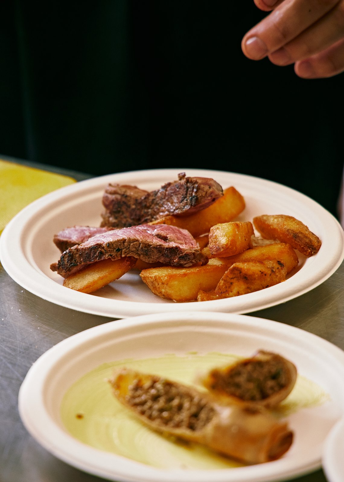 Steak and Company at Savour London food festival presenting their famous steaks and new dishes created precisely for savour festival 
