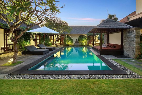 Luxury private pool villa