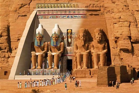 Visit the great temples of Abu Simbel, miracles of ancient Egypt